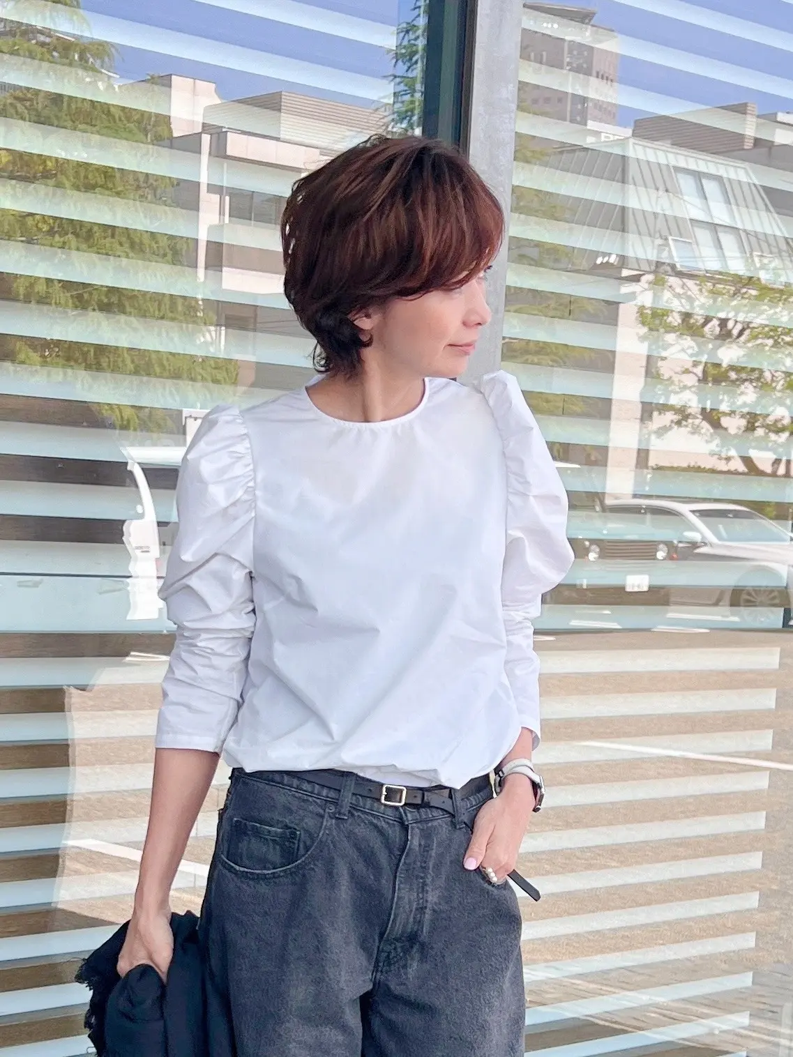 大好きな白シャツをアップデートしましたの画像_2