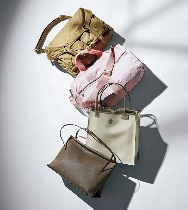 クローズドトップのバッグ4選