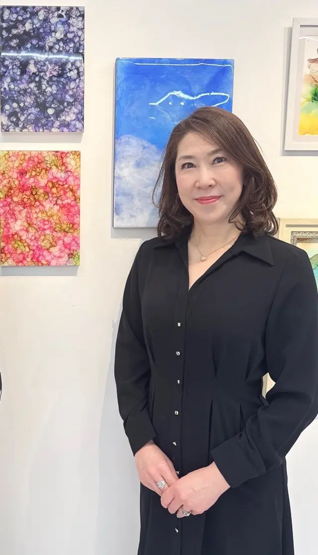 新しいアート！アルコールインクアート展をの画像_1