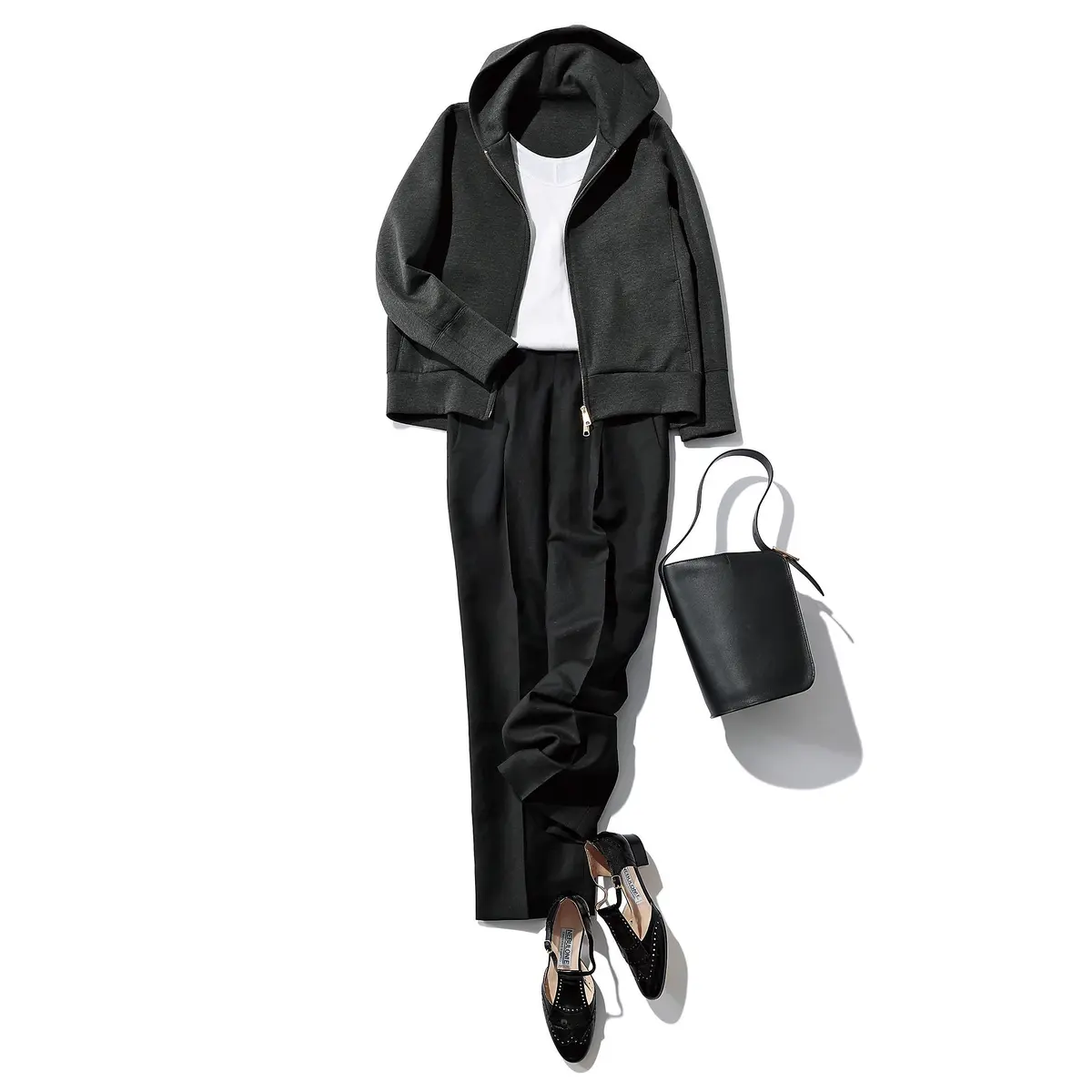 E by éclat 大人コクーンパーカ