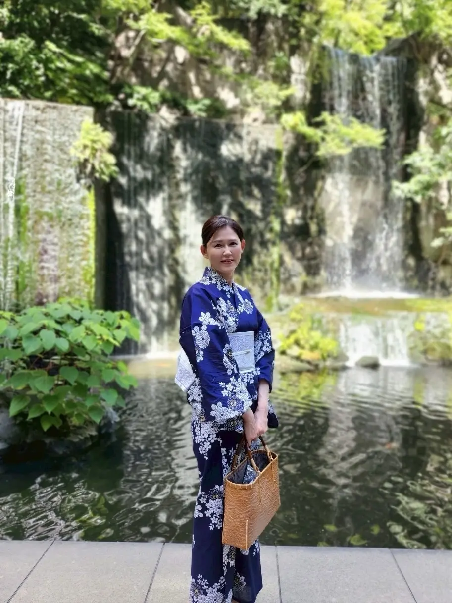50代の浴衣スタイル〜夏の雅叙園と日本橋の画像_4