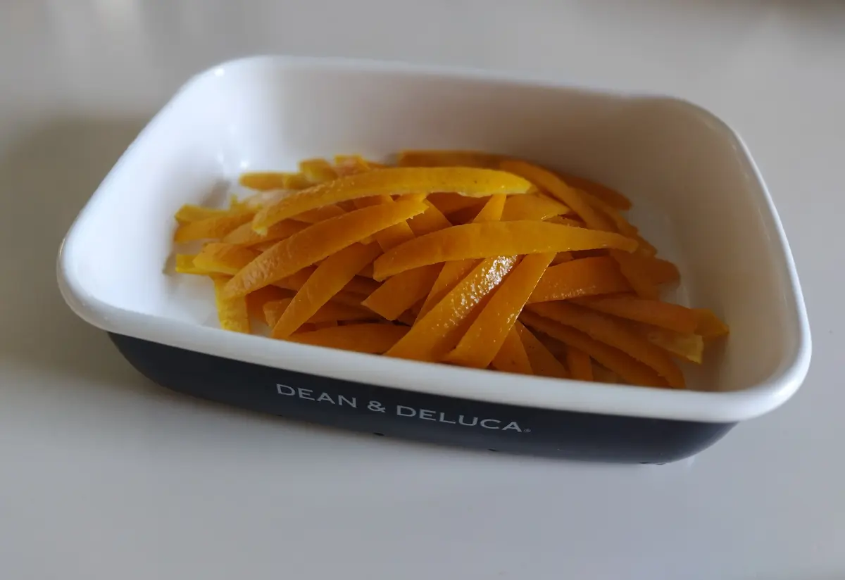 ディーンアンドデルーカ　オランジェット作り