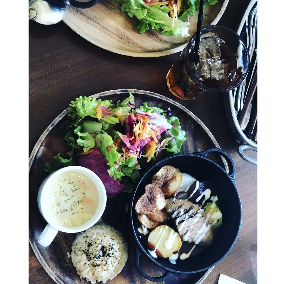 優美なパンツで、ワイン展＆マクロビランチの画像_6