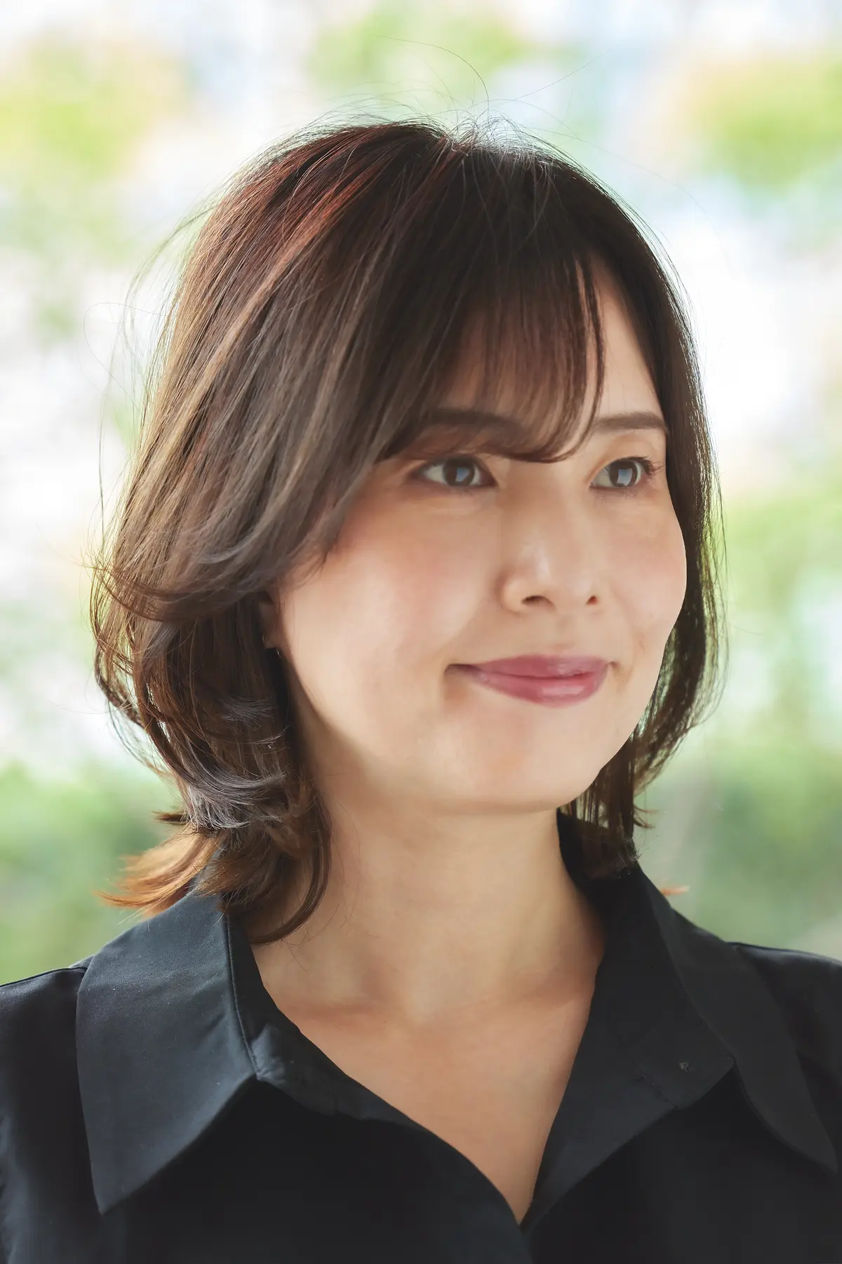 Webエクラ ミディアムヘアスタイルのポイント