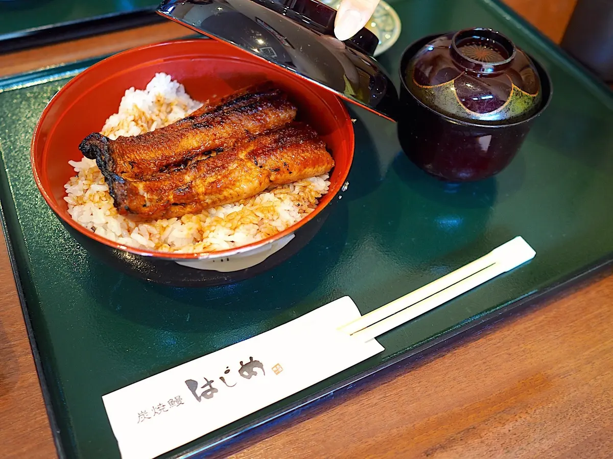 炭焼鰻はじめ　鰻丼（鰻半匹）2,900円税込み