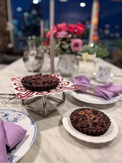 洋食器と手作り洋菓子の画像_3