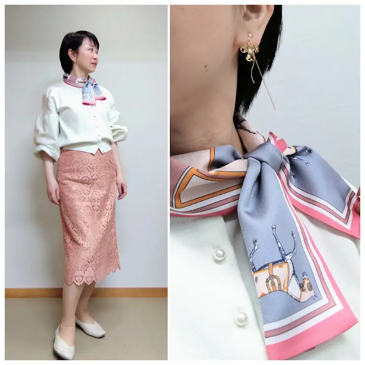 4月半ば。アラフィフ秘書お仕事毎日服の画像_1