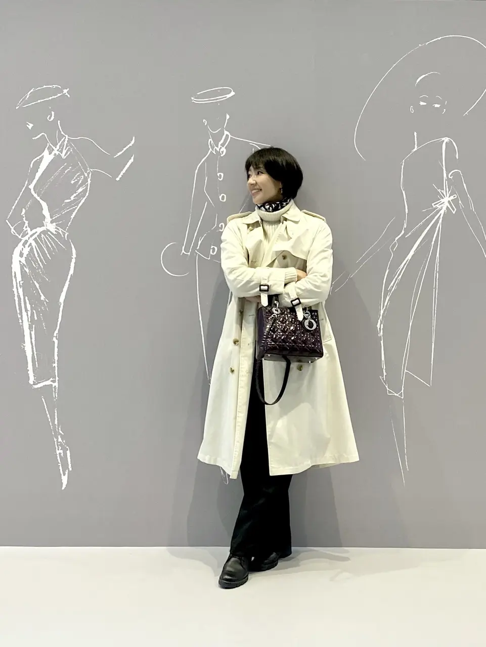 ディオール展コーデ①