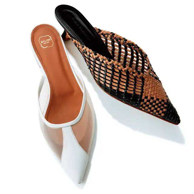 とんがりフェミニン靴