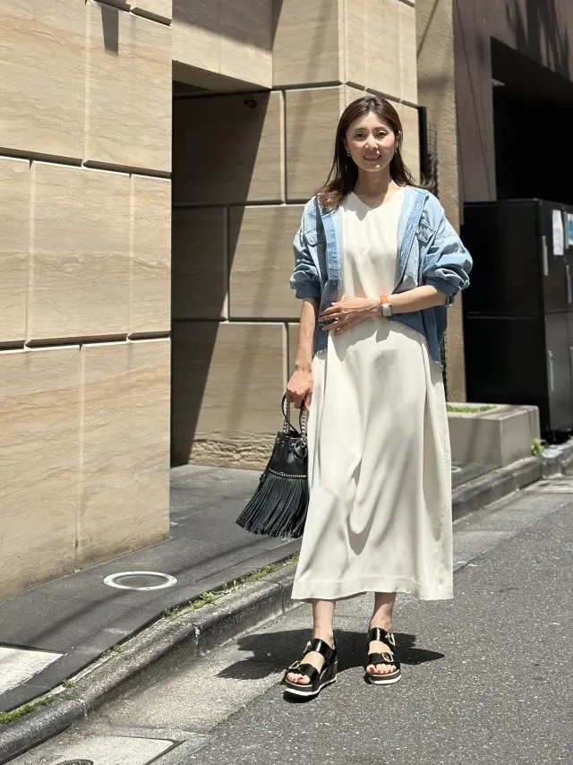 羽織ものに最適なデニムシャツの画像_1