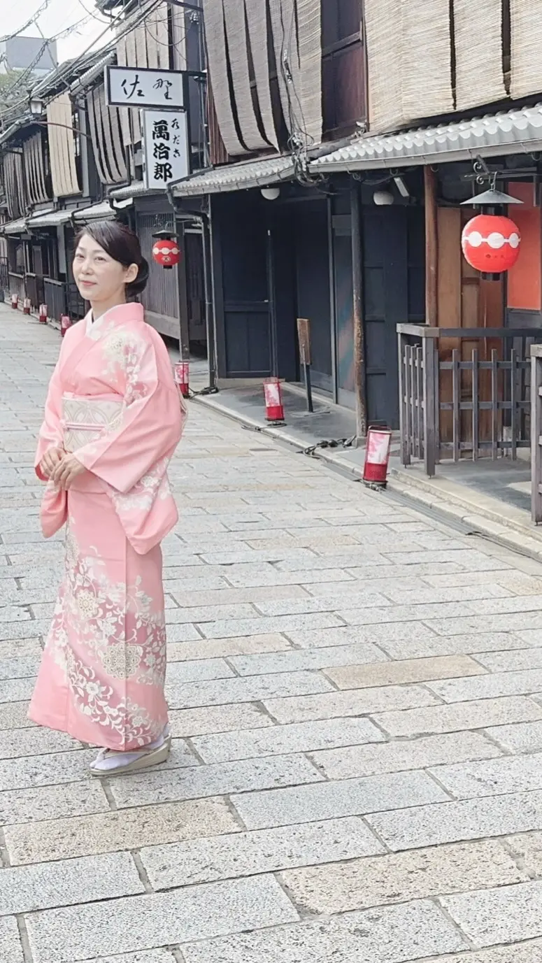 京都祇園の町並み