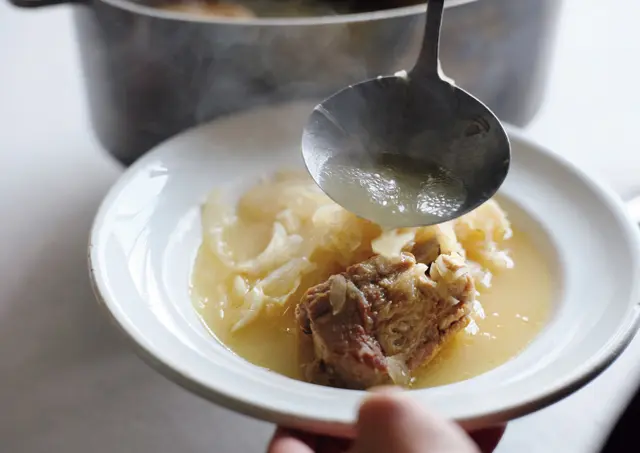 「ザワークラウトとスペアリブのスープ」で、免疫力アップを