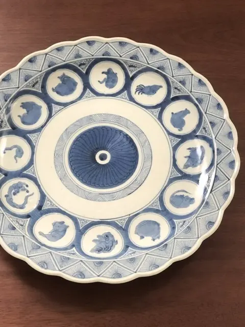 古伊万里　大皿