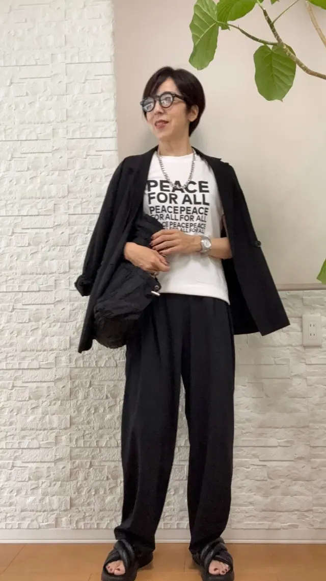 50代ユニクロGUコーデの画像_1