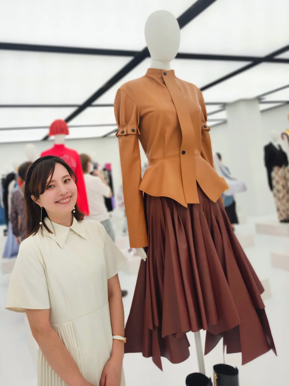 ロエベ、LOEWE、ロエベクラフテッドワールド展、原宿ランチ、ガレット、ガレットランチ、40代ファッション、かごバッグ、ラフェデリース、La Fee Delice