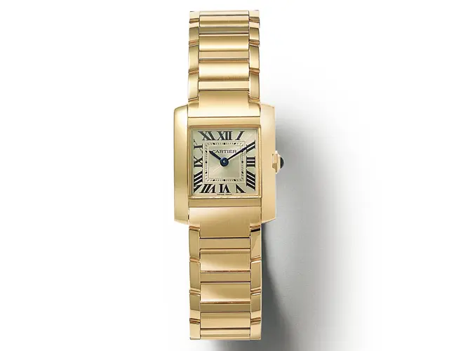 カルティエの「タンク フランセーズ ウォッチ」
