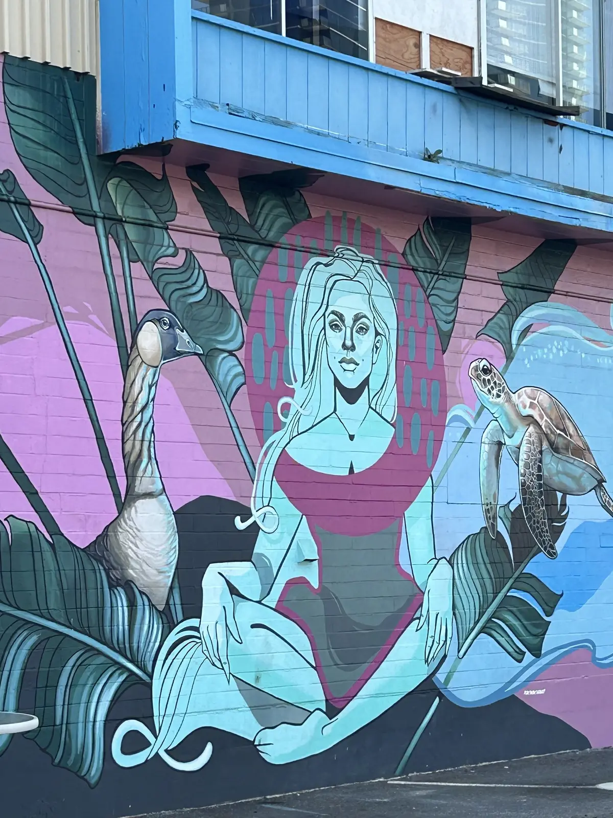 カカアコ　ウォールアート　Kaka’ako Wall Art