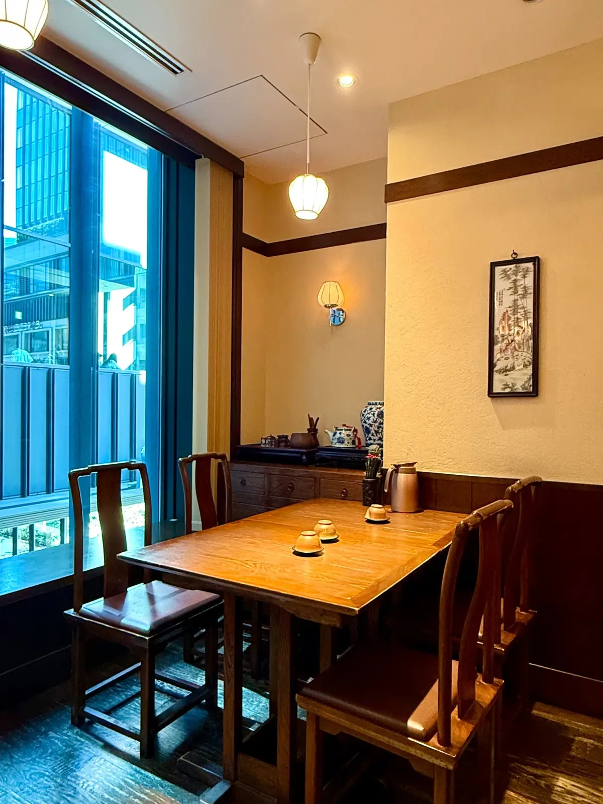 日本橋　三越前駅　コレド室町　中華料理　中國名菜 「孫」　店内写真