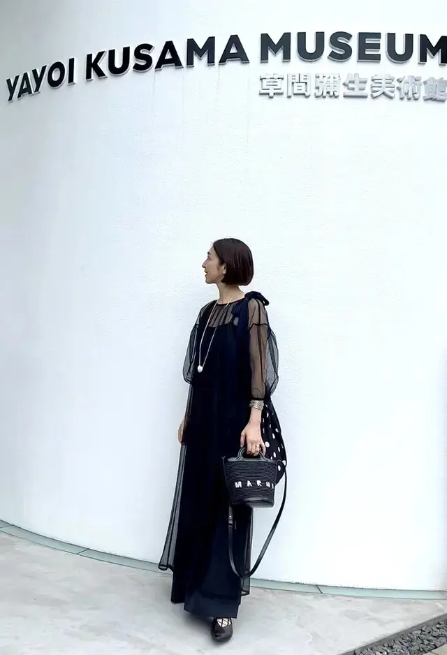 華組ワンピースコーデ