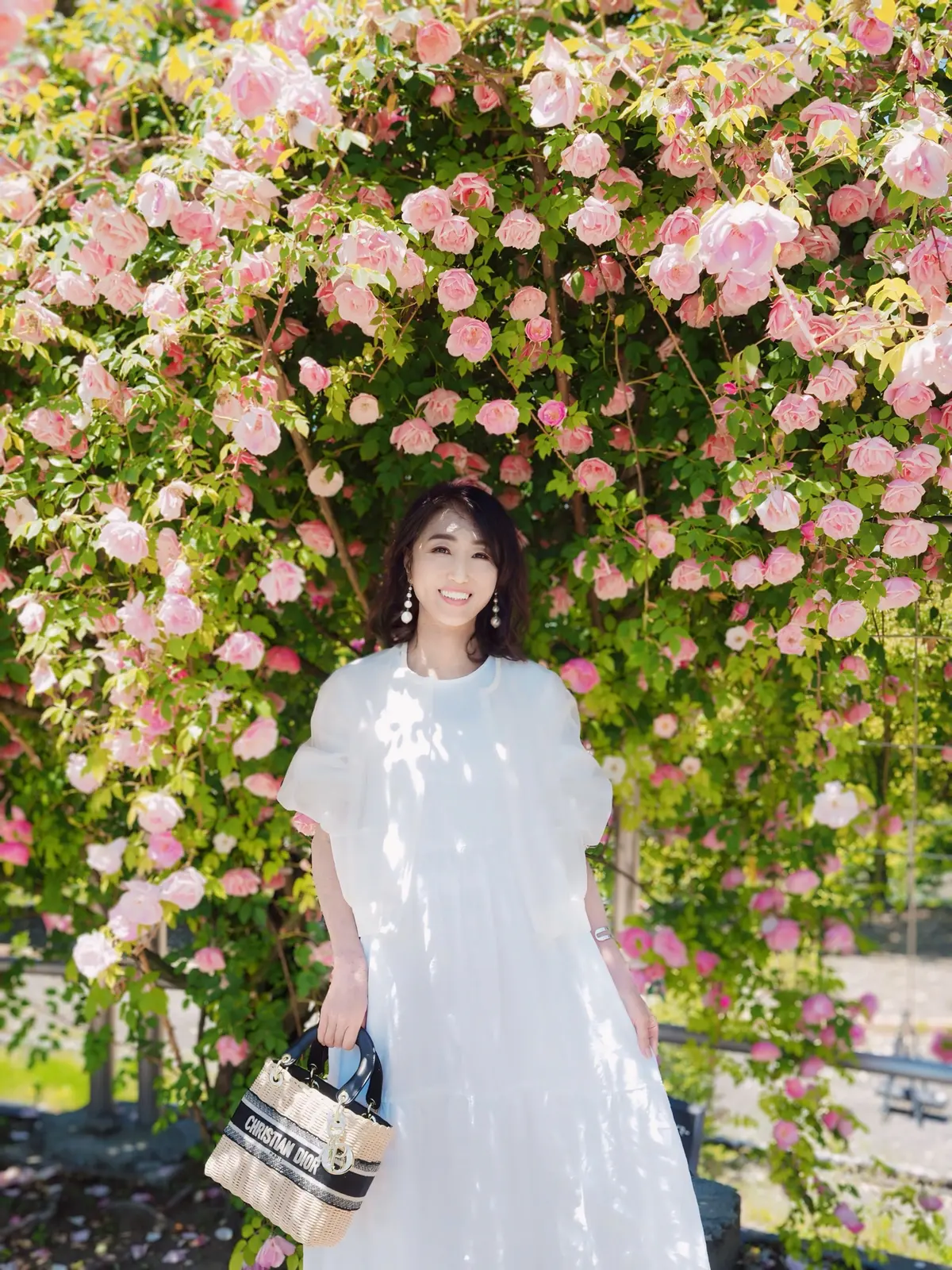 初夏の白ワンピコーデで♡ぎふワールド・ロの画像_12