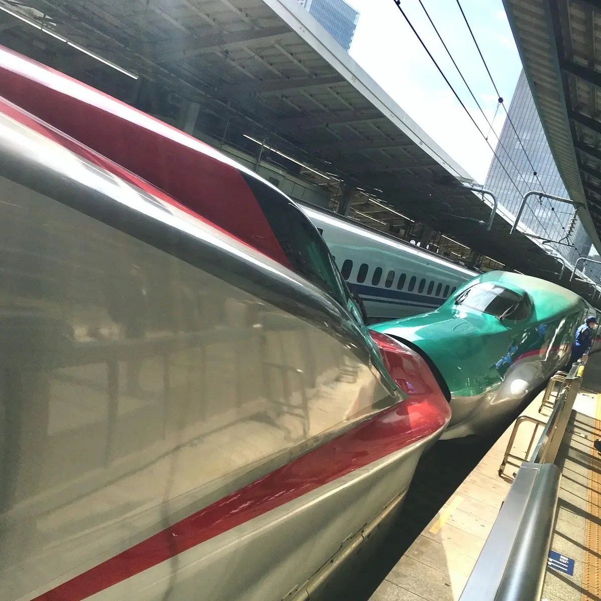 東北新幹線　東京駅　東北旅