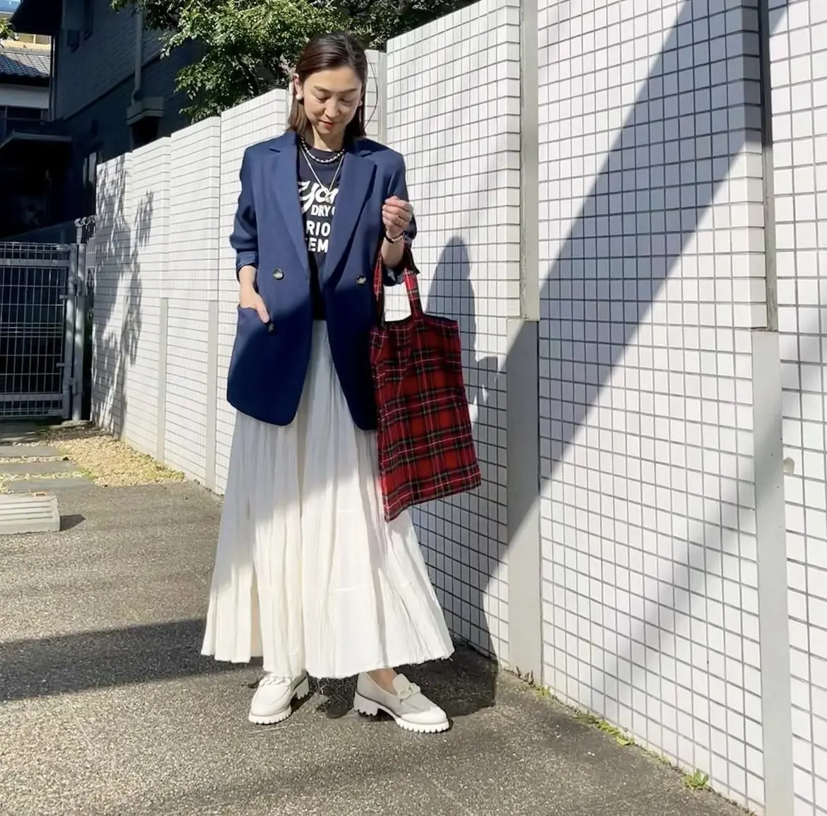 万能紺ブレ★8コーデの画像_3