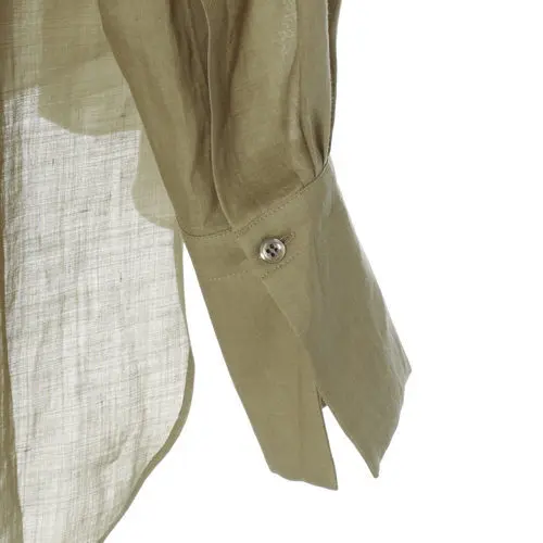 村山佳世子×Chaos シアーラミーシャツ ￥32,000+税