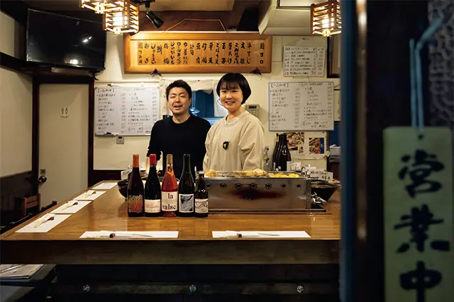 店主の山本さん。 