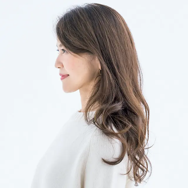 50代に似合うロングヘア