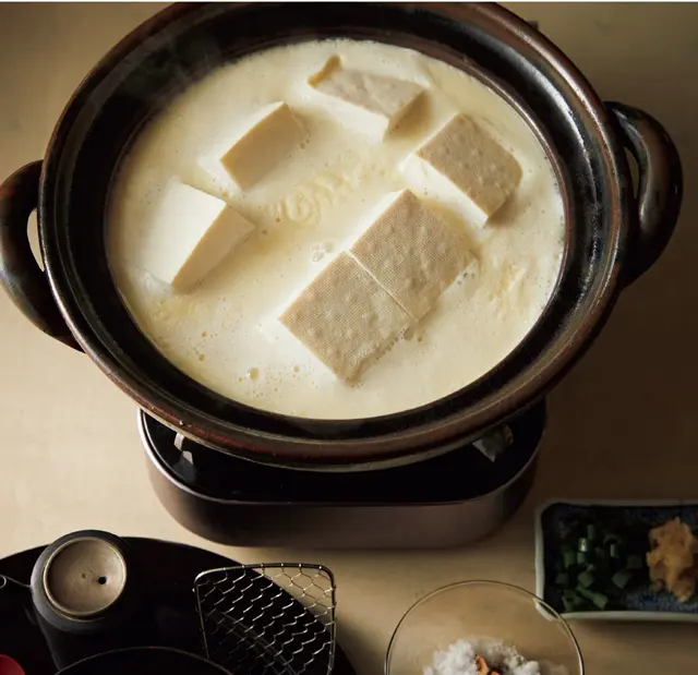 豆乳湯豆腐