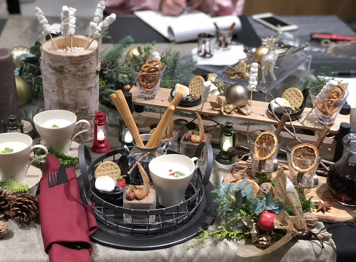 定番カラーファッションでクリスマスレッスの画像_3