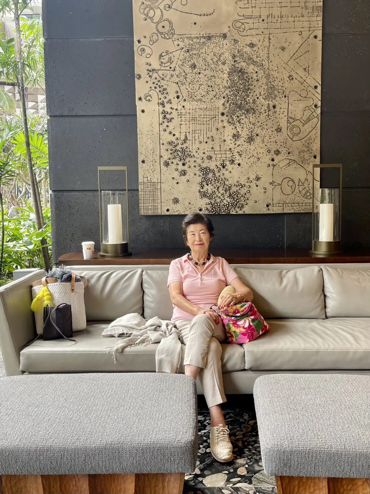 母とのハワイ旅行の旅コーデなどの画像_6