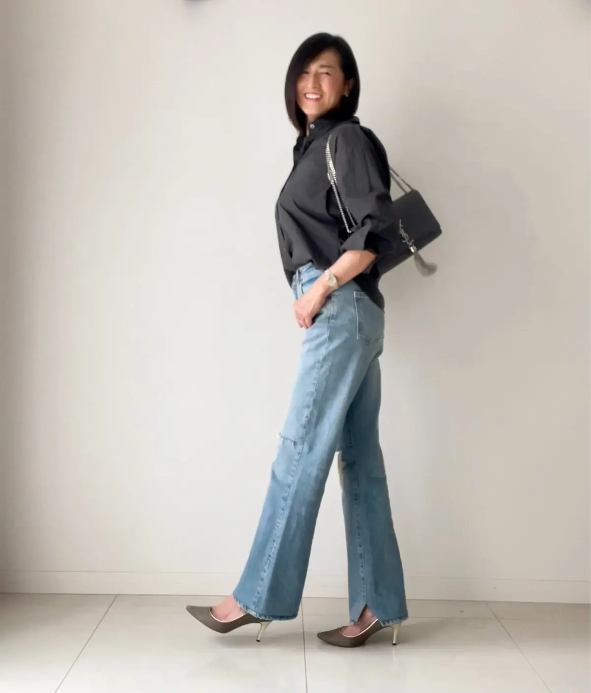 ZARAデニムで秋コーデの画像_1