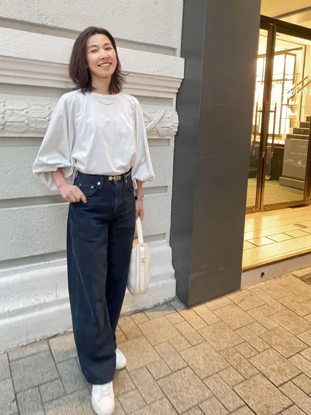 OUD×eclat ビッグスリーブプルオーバー ￥15,400