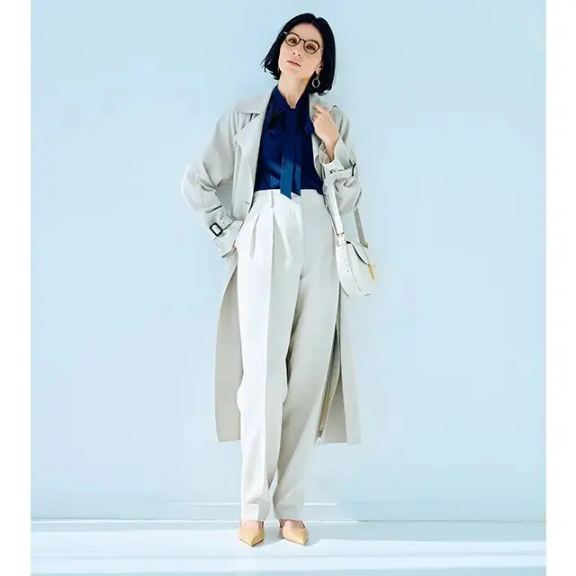 ebureのゆったりテーパード