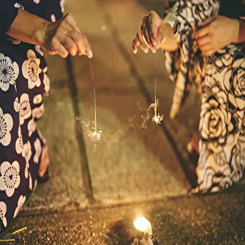 美のパワースポット 隠田神社で線香花火をの画像_1