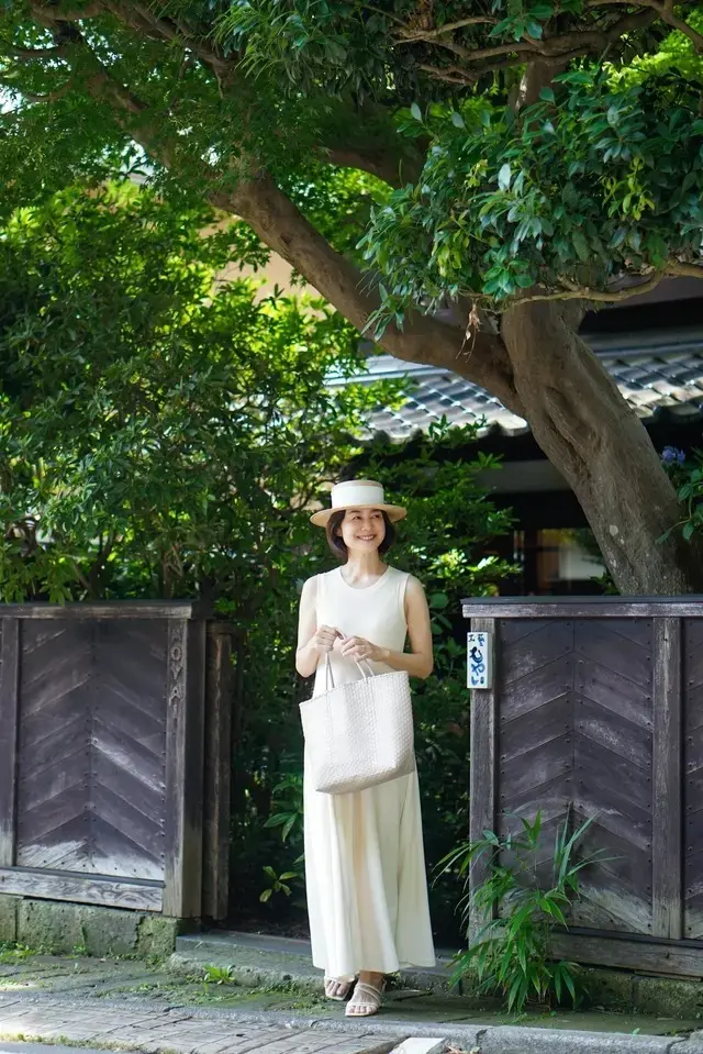 華組ワンピースコーデ