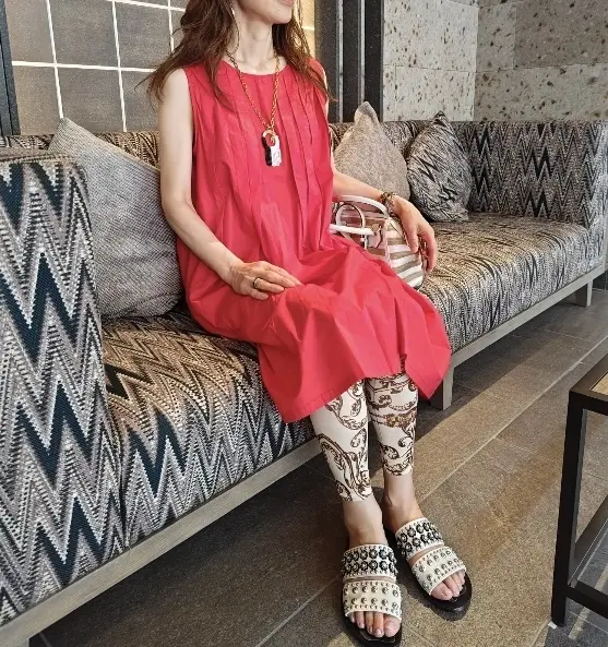 赤いワンピースで夏の倉敷に行ってきましたの画像_3