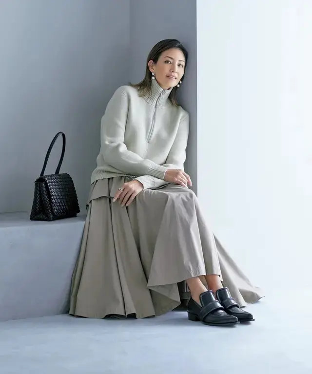 ボッテガ・ヴェネタのインパクトのあるローファー