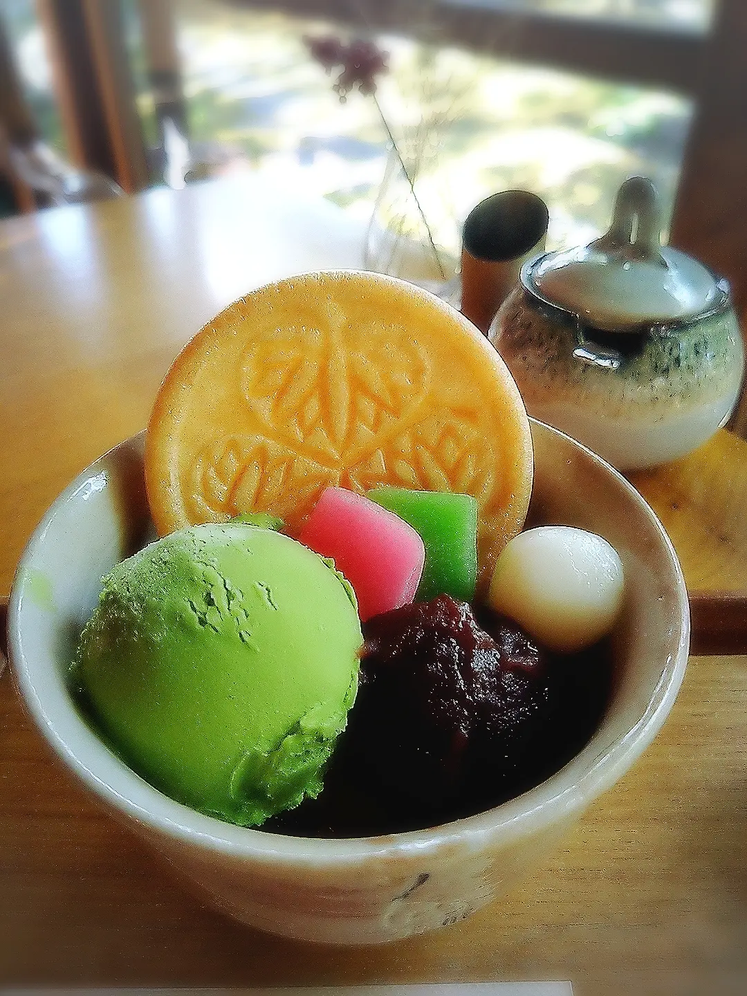 新年のご挨拶、名古屋、徳川園、蘇山荘、あんみつ、和カフェ、甘味、40代ファッション、スローブイエナのチェスターコート