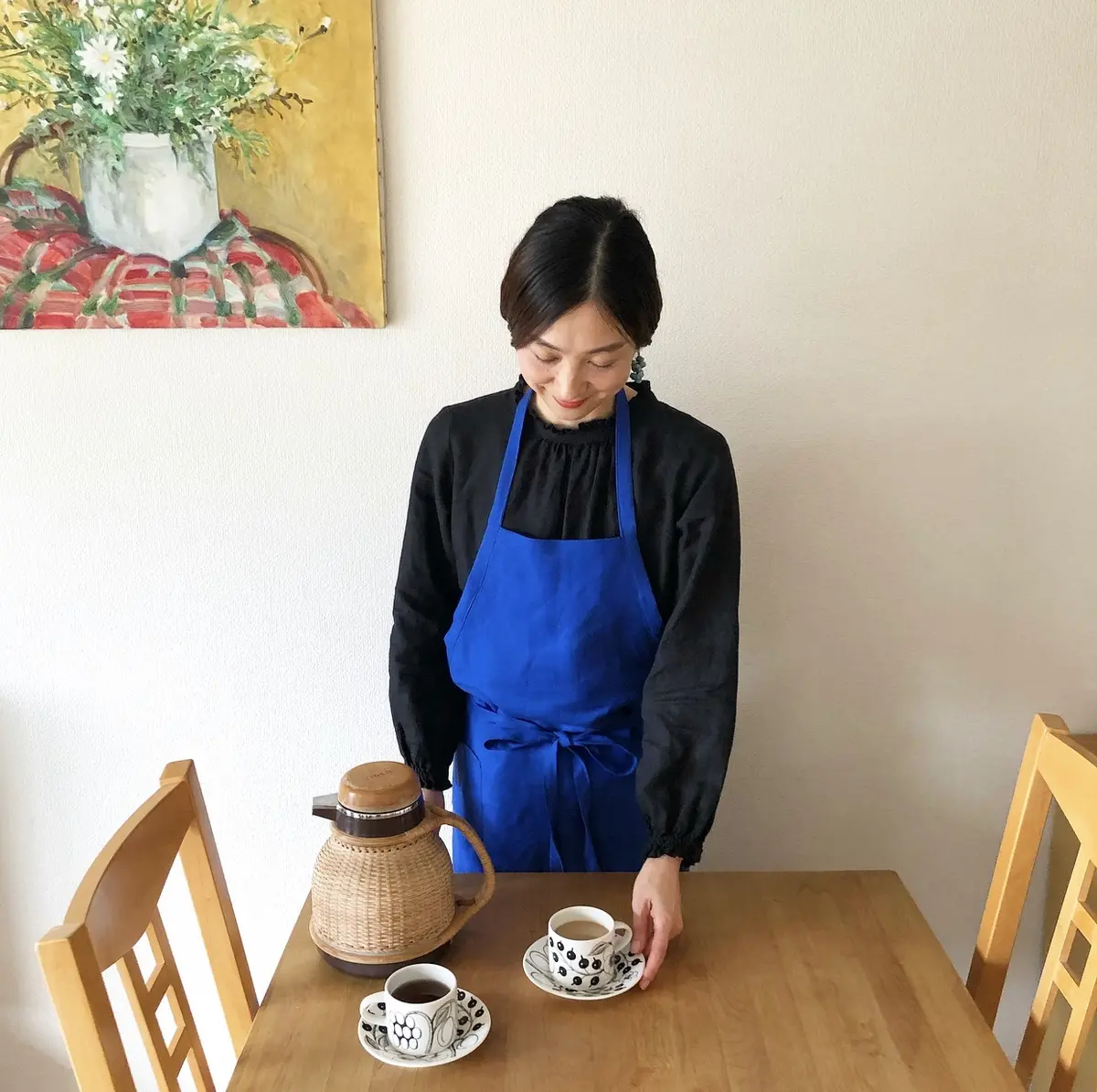 リネンの手作りエプロンで、家時間。の画像_1