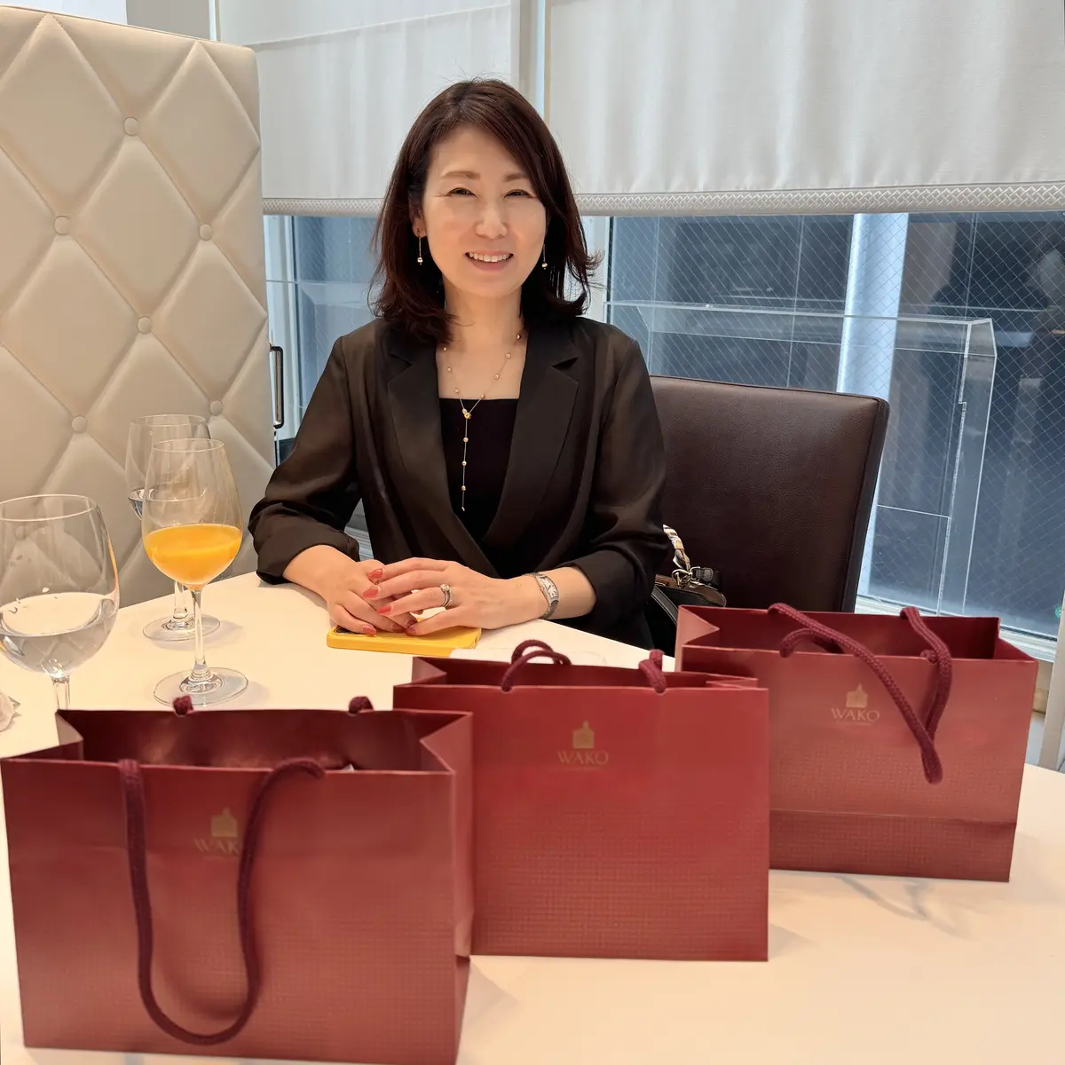 初めましての銀座ランチは太陽色のニットでの画像_6