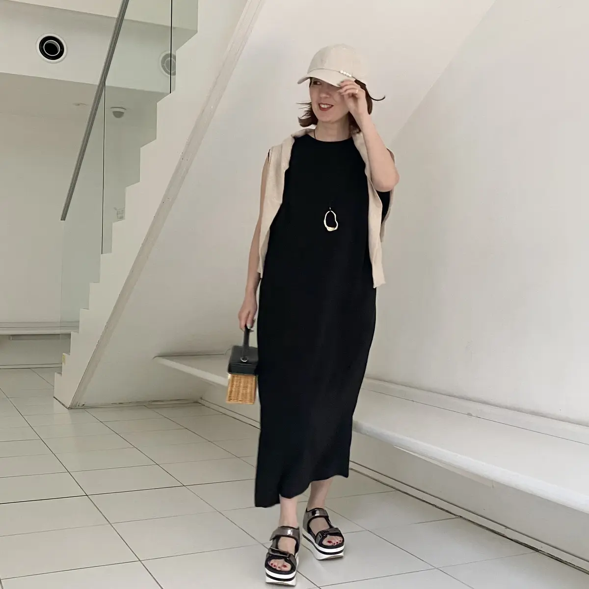 華組　ワンピースコーデ