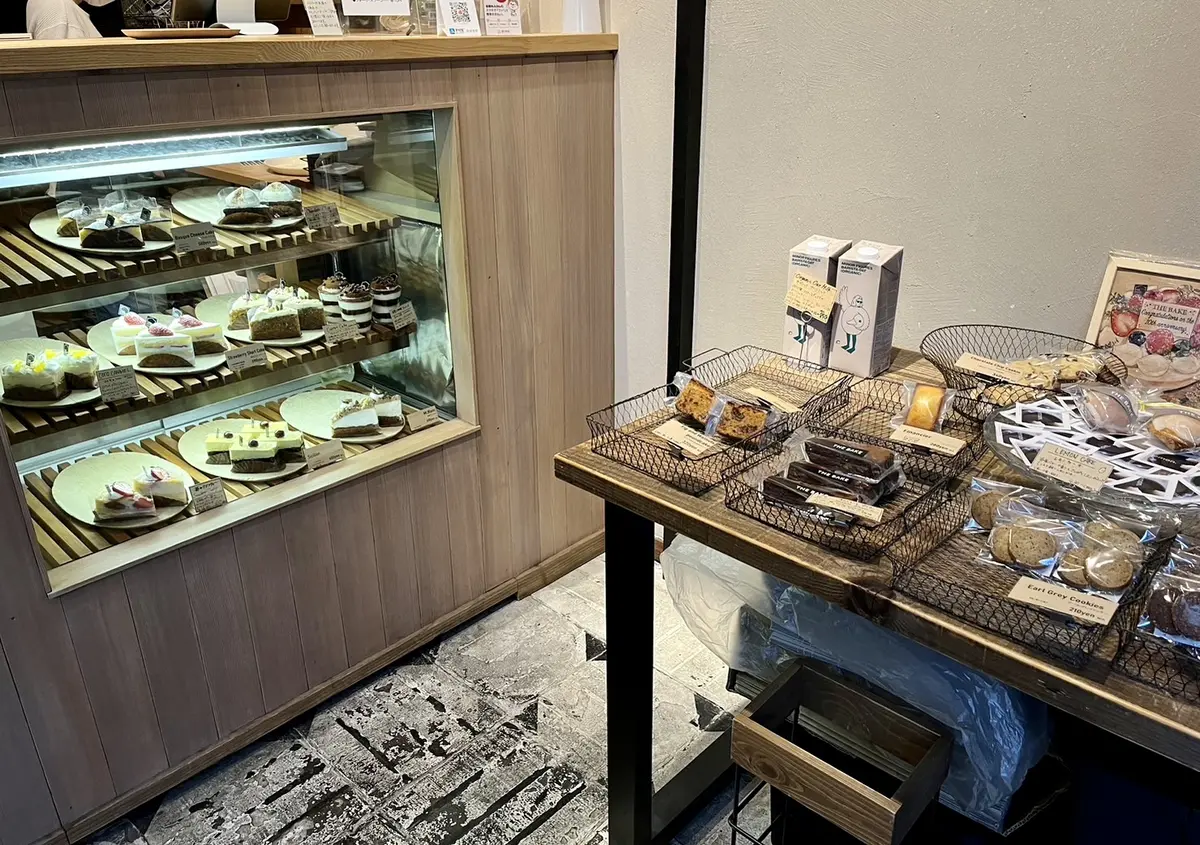 【THE BAKE】さんの店内