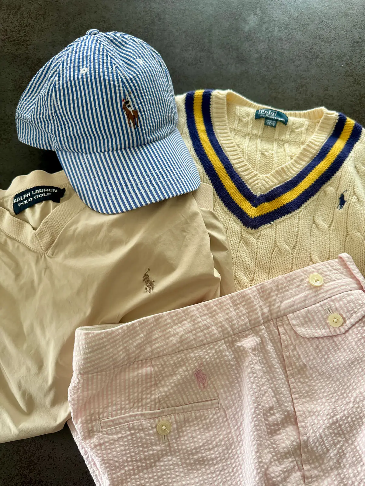 春のゴルフシーンに取り入れるラルフ ローレンのアイテム