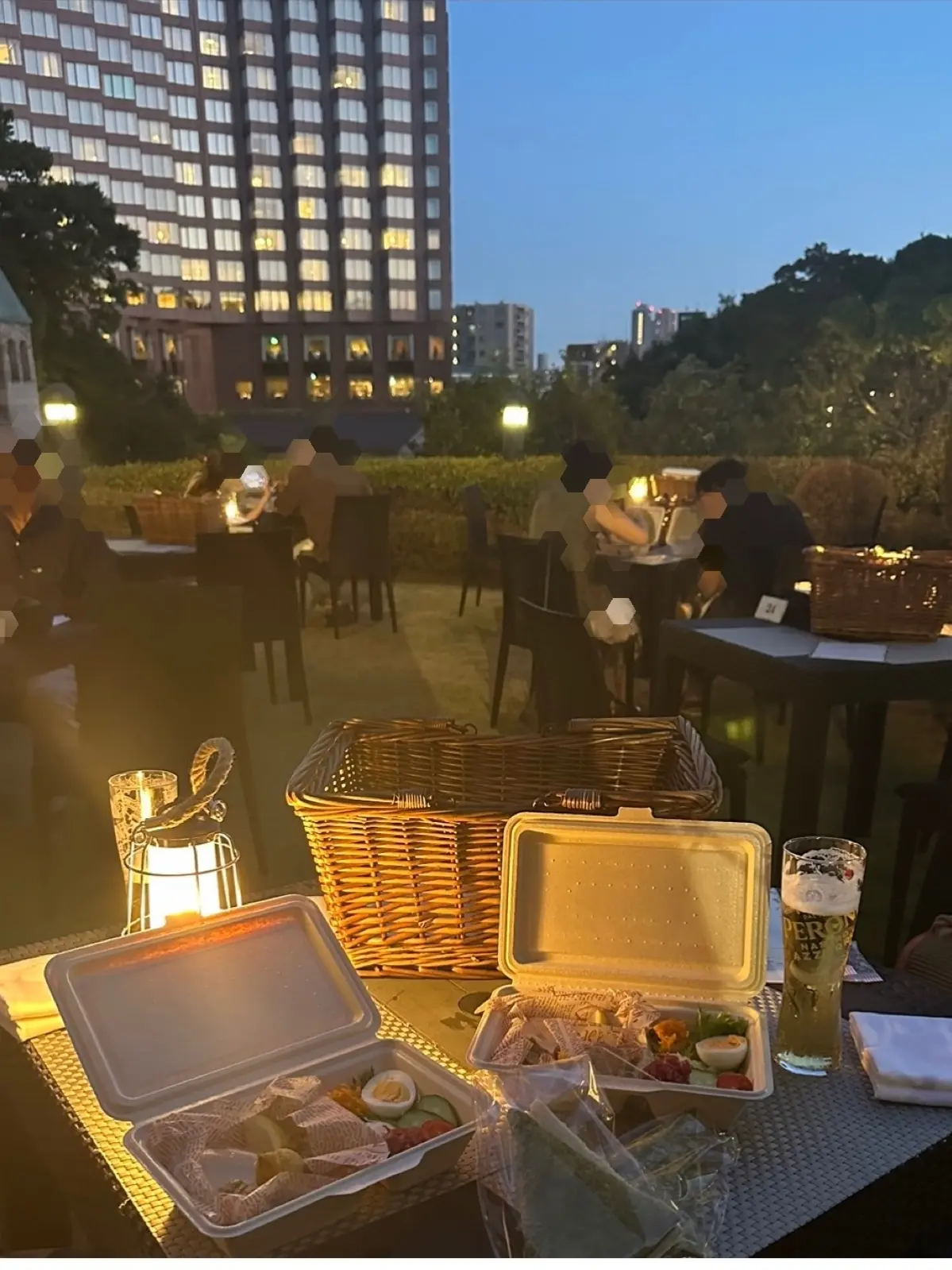 大人　夜　ピクニック　夜ピクニック