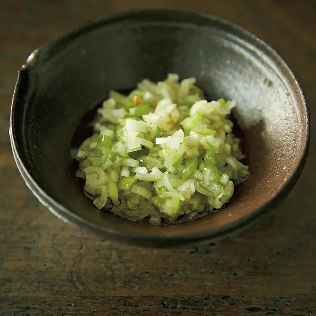 ねぎソースはどんな鍋 の薬味にもなる万能選 手。