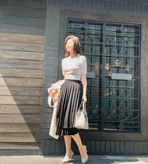 ラップ式でウエスト調整も出来る