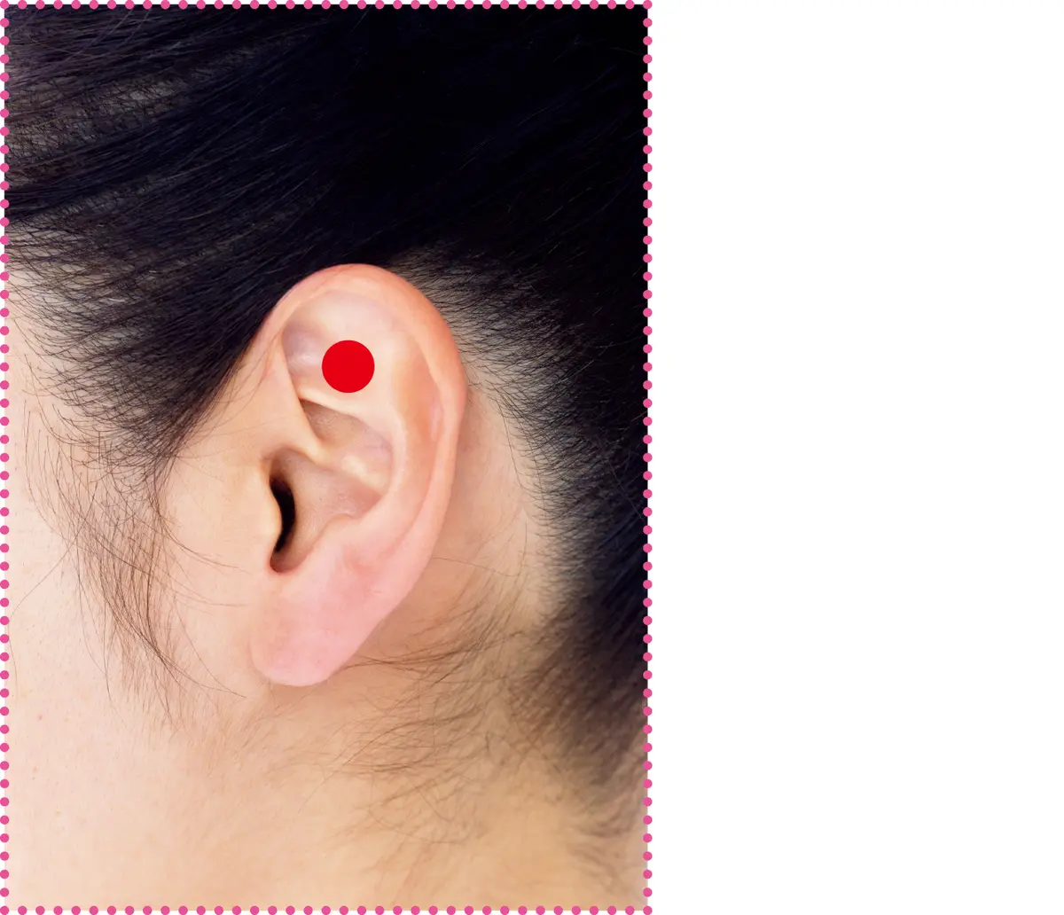 OurAge×Webエクラ  耳の神門（みみのしんもん）のツボの探し方