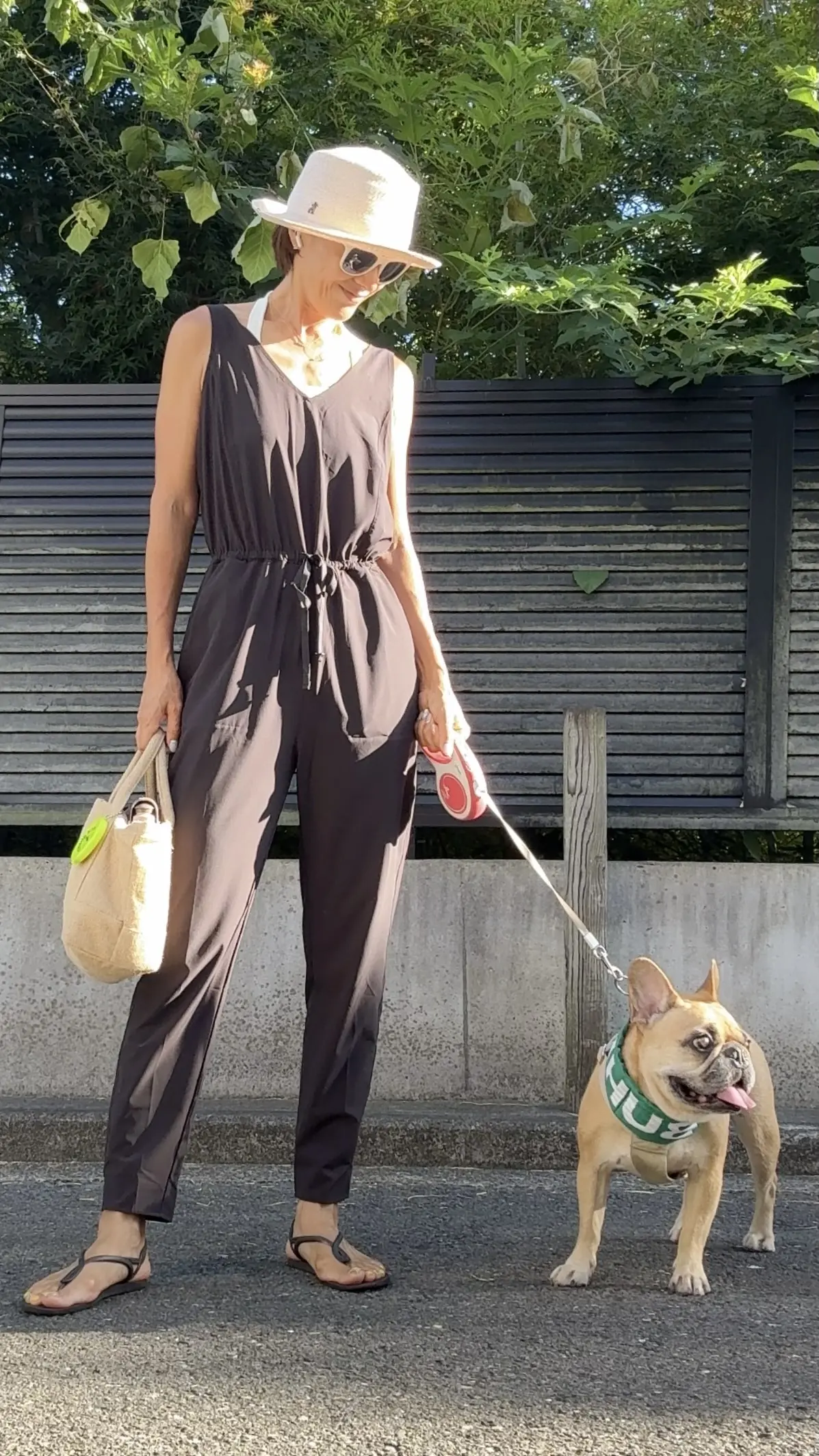 【ユニクロワンピ】でお散歩へ！愛犬と楽しの画像_5